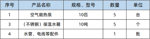 熱水工程方案